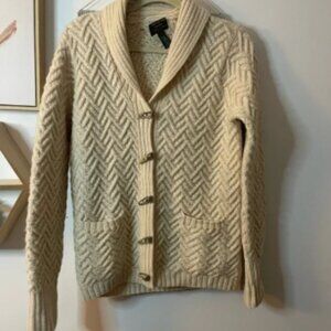 Lauren Ralph Lauren 100% Wool Chunky Knit Sweater Petite